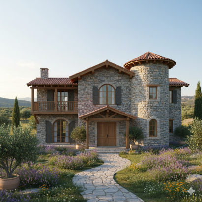 Taş Villa Modelleri